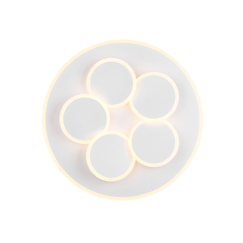 Trio-653210631 - Mandala - White CCT Ceiling Lamp with Remote Control