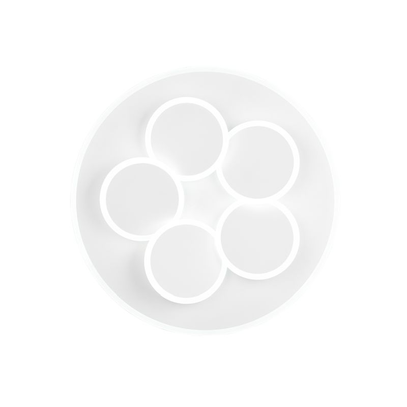 Trio-653210631 - Mandala - White CCT Ceiling Lamp with Remote Control