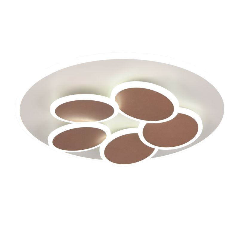 - Mandala - Light Grey & Gold CCT Ceiling Lamp with Remote Control Trio-653210676 - Mandala - Light Grey & Gold CCT Ceiling Lamp with Remote Control