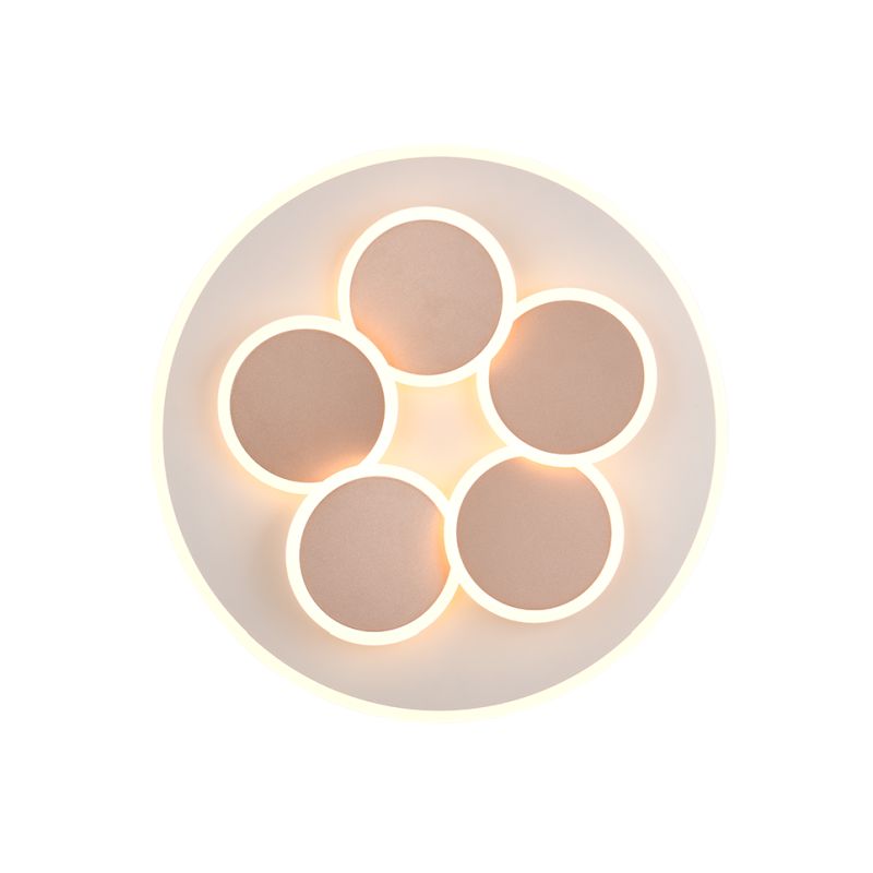 - Mandala - Light Grey & Gold CCT Ceiling Lamp with Remote Control Trio-653210676 - Mandala - Light Grey & Gold CCT Ceiling Lamp with Remote Control