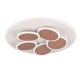 - Mandala - Light Grey & Gold CCT Ceiling Lamp with Remote Control Trio-653210676 - Mandala - Light Grey & Gold CCT Ceiling Lamp with Remote Control