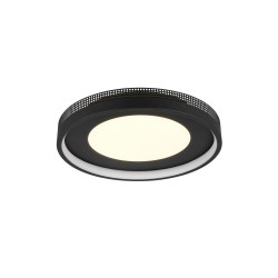 Solea - Matt Black LED Flush