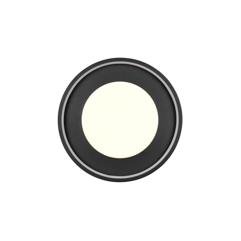 Trio-656610132 - Solea - Matt Black LED Flush