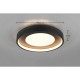 Trio-656610132 - Solea - Matt Black LED Flush