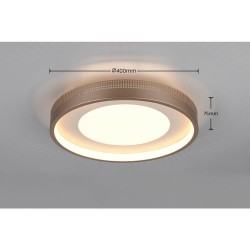 Solea - Coffee LED Flush
