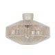 - Svea - Beige Ceiling Lamp with Fawn Cotton Shade Trio-664700144 - Svea - Beige Ceiling Lamp with Fawn Cotton Shade