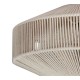 - Svea - Beige Ceiling Lamp with Fawn Cotton Shade Trio-664700144 - Svea - Beige Ceiling Lamp with Fawn Cotton Shade
