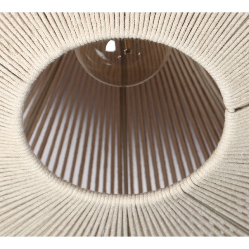 - Svea - Beige Ceiling Lamp with Fawn Cotton Shade Trio-664700144 - Svea - Beige Ceiling Lamp with Fawn Cotton Shade