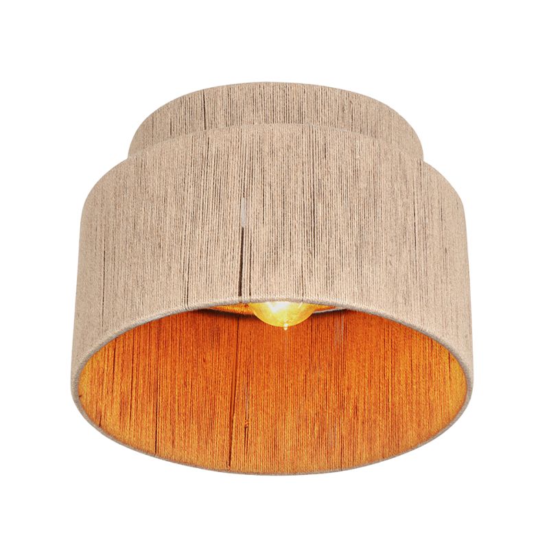 Trio-666800136 - Smilla - Ceiling Lamp with Natural Jute