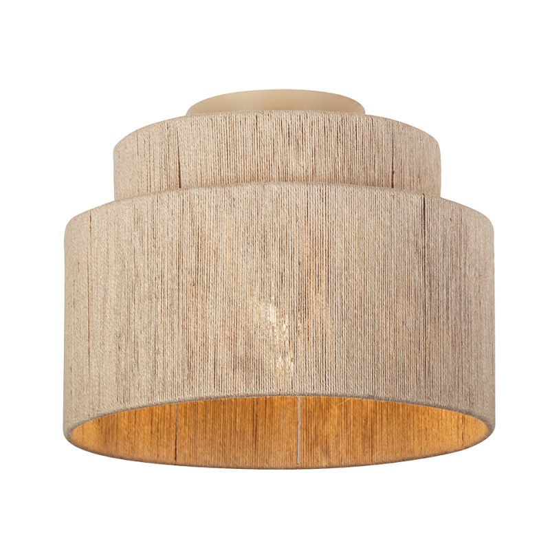 Trio-666800136 - Smilla - Ceiling Lamp with Natural Jute