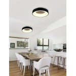 Girona - Black LED Ceiling Lamp Ø 45 cm Girona - Black LED Ceiling Lamp Ø 45 cm