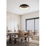 Girona - Black CCT Ceiling Lamp with Remote Control Ø 60 cm Girona - Black CCT Ceiling Lamp with Remote Control Ø 60 cm