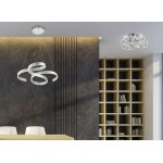 Francis - Brushed Aluminium LED Ceiling Lamp Francis - Brushed Aluminium LED Ceiling Lamp