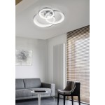 Granada - Chrome & White LED Flush 71.5 cm Granada - Chrome & White LED Flush 71.5 cm