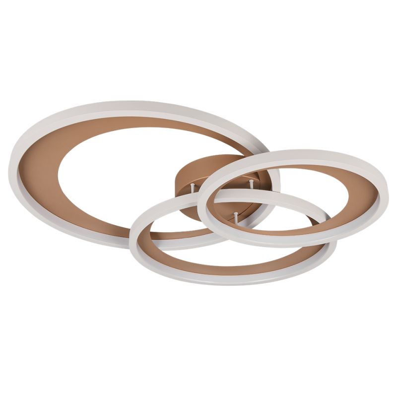 - Granada - White & Coffee LED Flush 71.5 cm Trio-673810365 - Granada - White & Coffee LED Flush 71.5 cm
