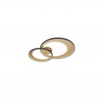 Granada - Matt Black & Gold LED Flush 85 cm Granada - Matt Black & Gold LED Flush 85 cm