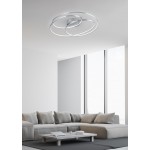 Gale - Matt Nickel LED Ceiling Lamp ∅ 60 cm Gale - Matt Nickel LED Ceiling Lamp ∅ 60 cm
