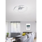 Gale - Matt Nickel LED Ceiling Lamp ∅ 80 cm Gale - Matt Nickel LED Ceiling Lamp ∅ 80 cm