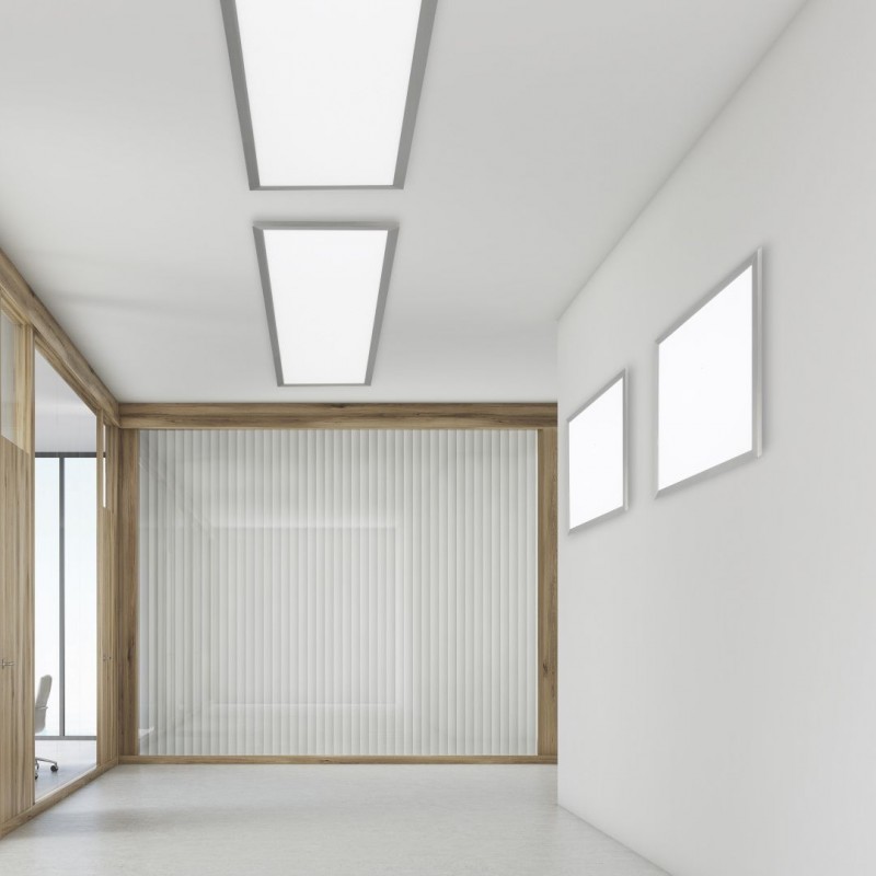 - Phoenix - Matt Nickel LED Flush 120 x 30 cm Trio-674011207 - Phoenix - Matt Nickel LED Flush 120 x 30 cm