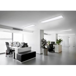Phoenix - Matt Nickel LED Flush 120 x 30 cm Phoenix - Matt Nickel LED Flush 120 x 30 cm