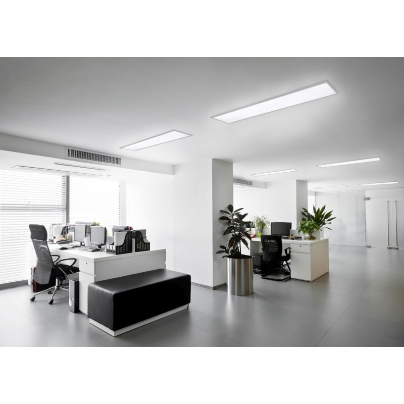 - Phoenix - Matt Nickel LED Flush 120 x 30 cm Trio-674011207 - Phoenix - Matt Nickel LED Flush 120 x 30 cm