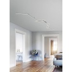 Indira - Matt Nickel LED Ceiling Lamp Indira - Matt Nickel LED Ceiling Lamp