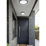 Piave - Anthracite LED Ceiling Lamp with Motion Sensor Ø 30 cm Piave - Anthracite LED Ceiling Lamp with Motion Sensor Ø 30 cm