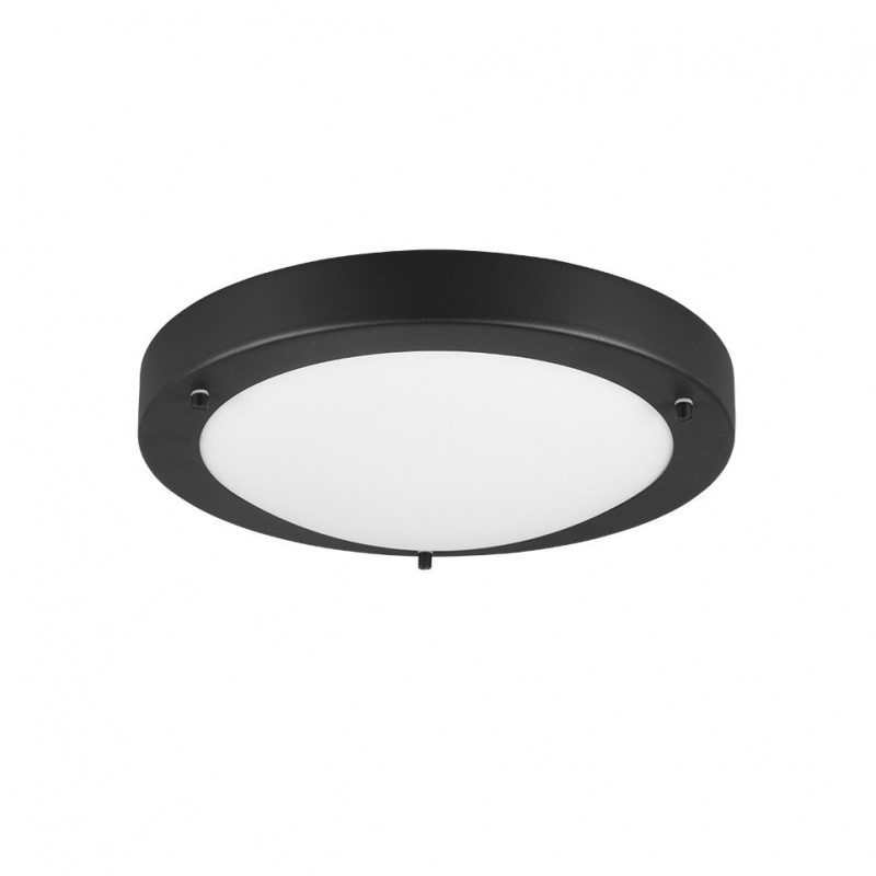 Trio-6801011-32 - Condus - Bathroom Black Flush Ø 31.5 cm