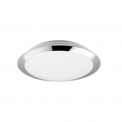 Umberto - Bathroom Chrome LED Flush Ø 29 cm Umberto - Bathroom Chrome LED Flush Ø 29 cm