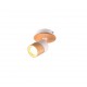 - Aruni - Wooden & Matt White Spotlight Trio-801170131 - Aruni - Wooden & Matt White Spotlight