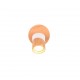 - Aruni - Wooden & Matt White Spotlight Trio-801170131 - Aruni - Wooden & Matt White Spotlight