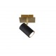 - Marley - Matt Black & Gold Spot Light Trio-802400180 - Marley - Matt Black & Gold Spot Light