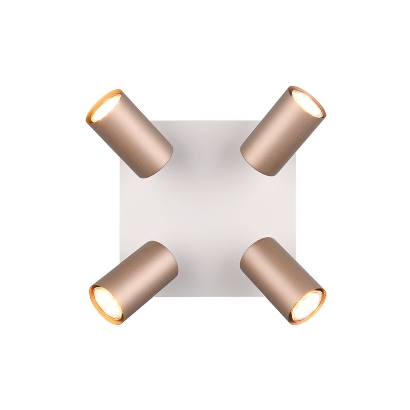 Trio-802430465 - Marley - Warm Grey & Coffee 4 Spotlights