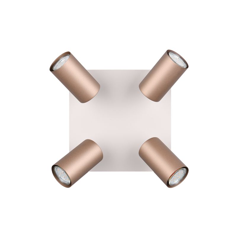 Trio-802430465 - Marley - Warm Grey & Coffee 4 Spotlights