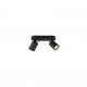 - Pago - Matt Black 2 Spotlights Trio-803500232 - Pago - Matt Black 2 Spotlights