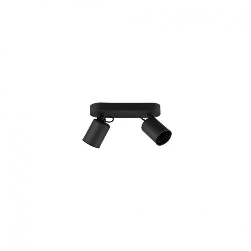 - Pago - Matt Black 2 Spotlights Trio-803500232 - Pago - Matt Black 2 Spotlights