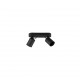 - Pago - Matt Black 2 Spotlights Trio-803500232 - Pago - Matt Black 2 Spotlights