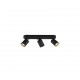 - Pago - Matt Black 3 Spotlights Trio-803500332 - Pago - Matt Black 3 Spotlights