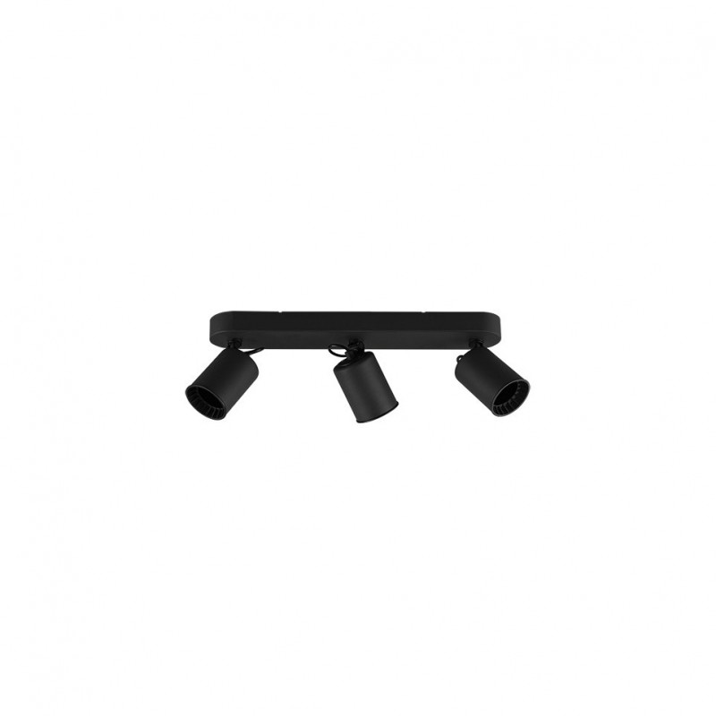 - Pago - Matt Black 3 Spotlights Trio-803500332 - Pago - Matt Black 3 Spotlights