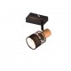 - Nandini - Black & Wooden Spotlight Trio-811700132 - Nandini - Black & Wooden Spotlight