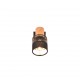 - Nandini - Black & Wooden Spotlight Trio-811700132 - Nandini - Black & Wooden Spotlight