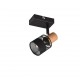- Nandini - Black & Wooden Spotlight Trio-811700132 - Nandini - Black & Wooden Spotlight