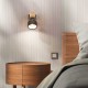 - Nandini - Black & Wooden Spotlight Trio-811700132 - Nandini - Black & Wooden Spotlight