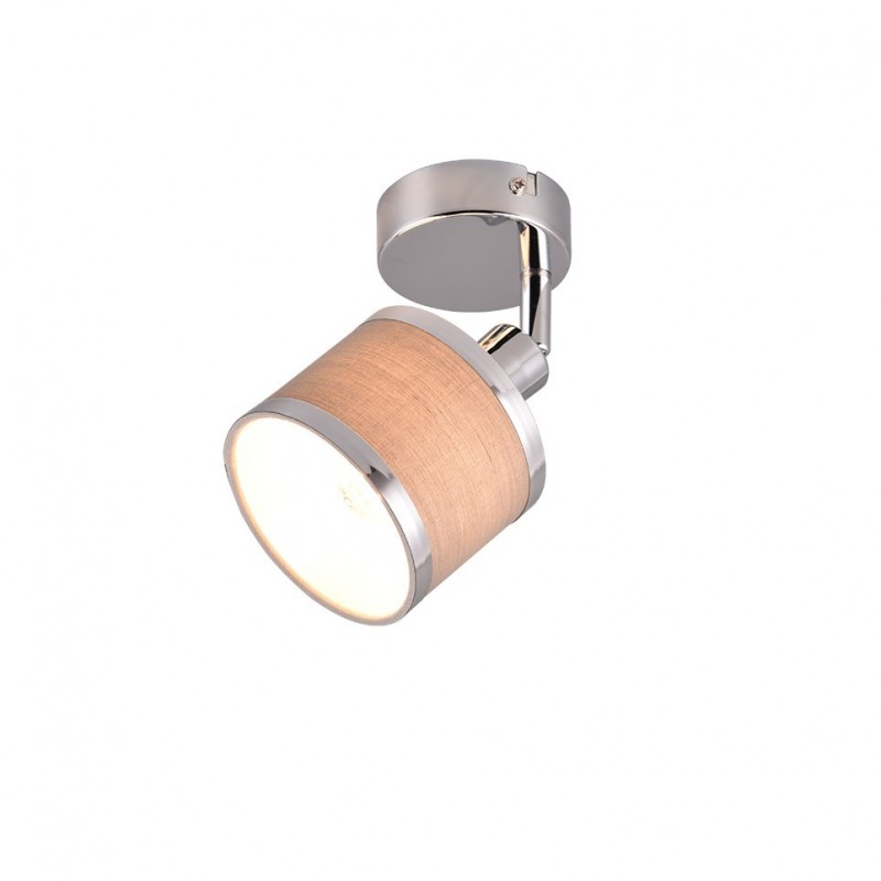 - Arosa - Chrome Spotlight with Grey Shade Trio-812100106 - Arosa - Chrome Spotlight with Grey Shade