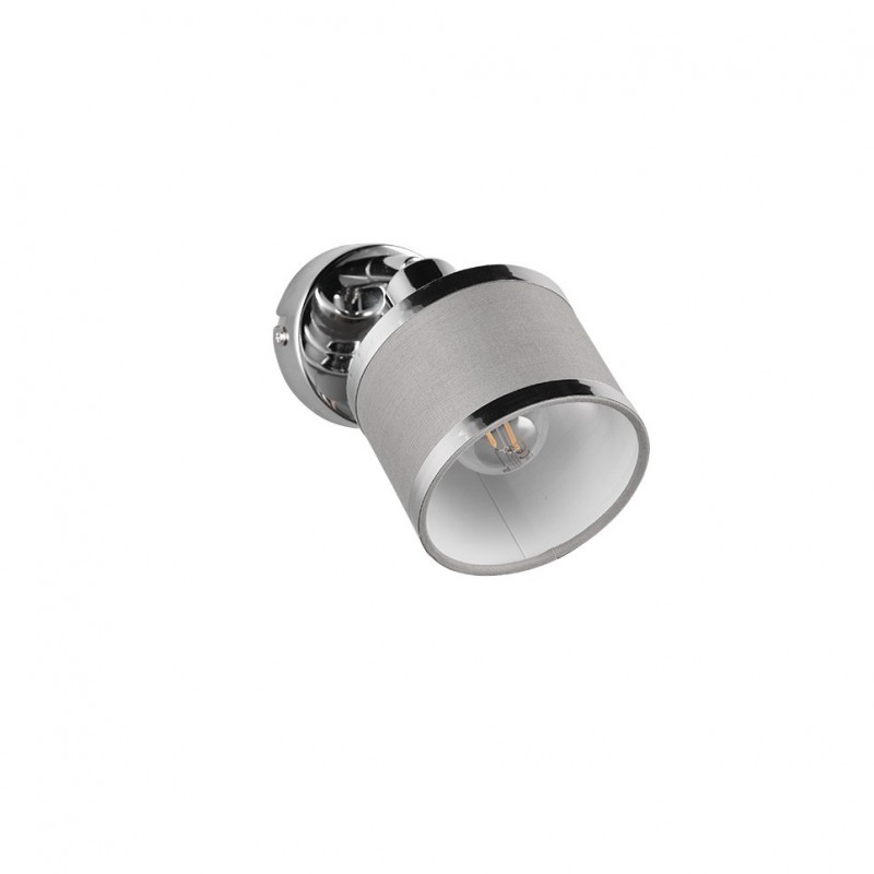 - Arosa - Chrome Spotlight with Grey Shade Trio-812100106 - Arosa - Chrome Spotlight with Grey Shade