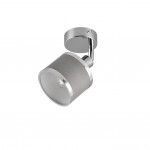 Arosa - Chrome Spotlight with Grey Shade Arosa - Chrome Spotlight with Grey Shade