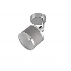 Arosa - Chrome Spotlight with Grey Shade Arosa - Chrome Spotlight with Grey Shade