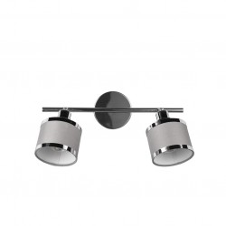 Arosa - Chrome 2 Spotlights with Grey Shades Arosa - Chrome 2 Spotlights with Grey Shades