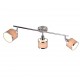 - Arosa - Chrome 3 Spotlights with Grey Shades Trio-812100306 - Arosa - Chrome 3 Spotlights with Grey Shades