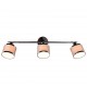 - Arosa - Chrome 3 Spotlights with Grey Shades Trio-812100306 - Arosa - Chrome 3 Spotlights with Grey Shades